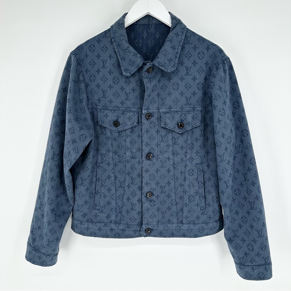 Louis Vuitton Denim Monogram Jean Jacket Virgil Abloh